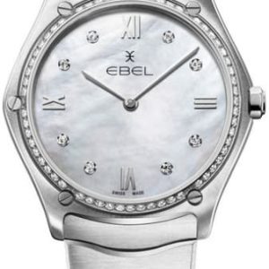 Ebel Damklocka 1216647 Classic Vit/Stål Ø33 mm