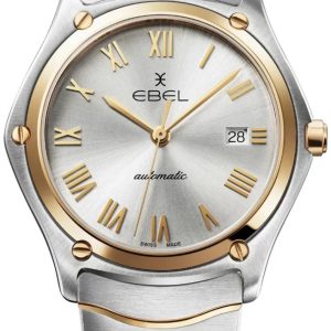 Ebel Herrklocka 1216432M Classic Silverfärgad/18 karat roséguld