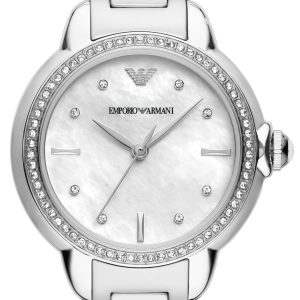 Emporio Armani Damklocka AR11596 Mia Silverfärgad/Stål Ø32 mm