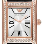 emporio armani damklocka ar11624 genni silverfärgad/läder