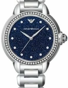 Emporio Armani Damklocka AR11630 Mia Blå/Stål Ø32 mm