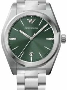 Emporio Armani Herrklocka AR11621 Federico Grön/Stål Ø41 mm