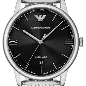 Emporio Armani Herrklocka AR60081 Minimalist Svart/Stål Ø39 mm