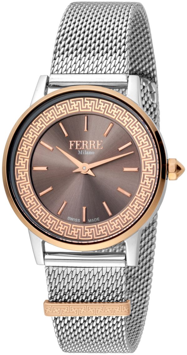 ferrè milano damklocka fm1l103m0721 milan luxury