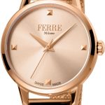 ferrè milano damklocka fm1l136m0071 roséguldstonad/roséguldstonat
