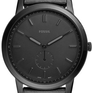 Fossil Herrklocka FS5447 Svart/Läder Ø44 mm