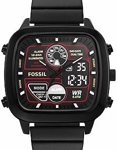 Fossil Herrklocka FS5891 Retro Svart/Stål