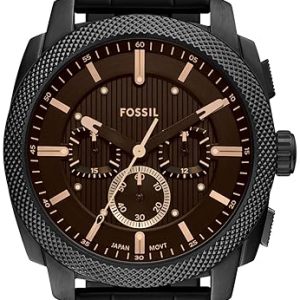 Fossil Herrklocka FS6097 Machine Brun/Stål Ø44 mm