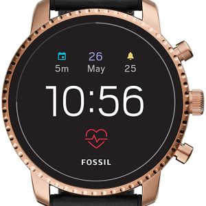 Fossil Herrklocka FTW4017 LCD/Läder Ø45 mm
