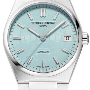 Frederique Constant Damklocka FC-303LB2NH6B Highlife Blå/Stål Ø34