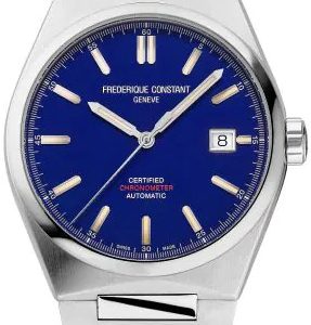 Frederique Constant Herrklocka FC-303BLS3NH6B Highlife Blå/Stål