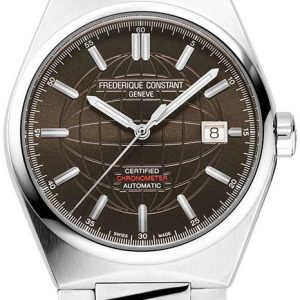 Frederique Constant Herrklocka FC-303C3NH6B Highlife Brun/Stål Ø39
