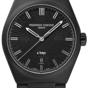Frederique Constant Herrklocka FC-303TA3DNH6 Highlife Svart/Gummi