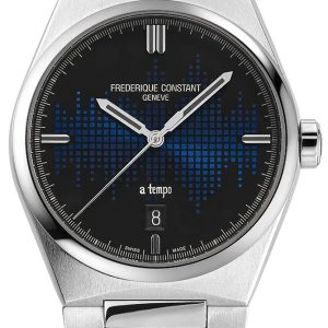Frederique Constant Herrklocka FC-303TA3NH6B Highlife Blå/Stål Ø39