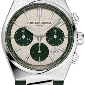 Frederique Constant Herrklocka FC-391SGR4NH6 Highlife Beige/Läder
