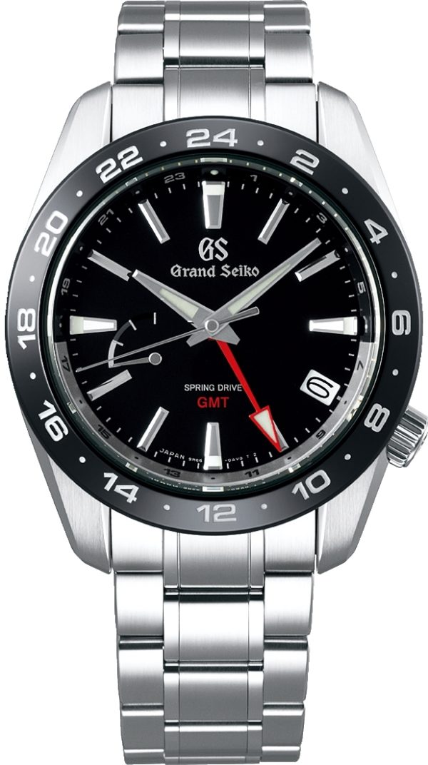 grand seiko herrklocka sbge253g sport collection svart/stål ø40.5 mm