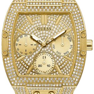Guess Damklocka GW0104L2 Raven Guld/Gulguldtonat stål