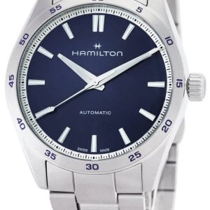 Hamilton Herrklocka H36215140 Jazzmaster Performer Blå/Stål Ø38 mm
