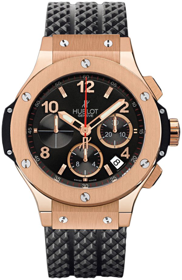 hublot herrklocka 301.px.130.rx big bang evolution svart/gummi ø44.5
