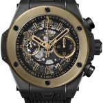 hublot herrklocka 421.cm.1130.rx big bang 44mm skelettskuren/gummi