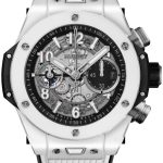 hublot herrklocka 421.hx.1170.rx big bang 44mm svart/gummi ø44 mm