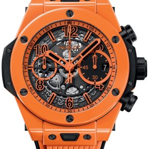 Hublot Herrklocka 441.CU.5910.RX Big Bang 42mm Unico Orange/Gummi