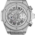 hublot herrklocka 441.ne.2011.rw big bang 42mm vit/gummi ø42 mm
