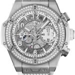 hublot herrklocka 441.ne.2011.rw.1104 big bang 42mm vit/gummi ø42 mm