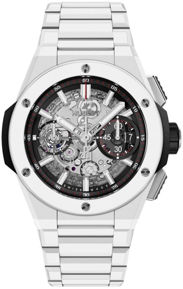 hublot herrklocka 451.hx.1123.hx big bang 42mm svart/keramik ø42 mm