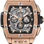 hublot herrklocka 642.ox.0180.rx big bang 42mm svart/gummi