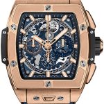hublot herrklocka 642.ox.7180.rx big bang 42mm blå/gummi