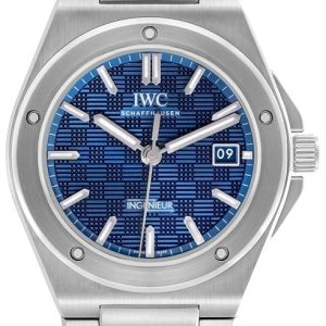IWC Herrklocka IW328907 Ingenieur Blå/Stål Ø40 mm