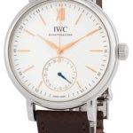 iwc herrklocka iw359201 portofino vit/läder ø39 mm