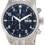 iwc herrklocka iw388113 pilots svart/stål ø41 mm