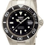 invicta herrklocka 0420 pro diver svart/titan ø45 mm