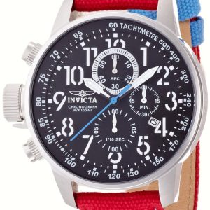 Invicta Herrklocka 12070 Force Svart/Textil Ø46 mm