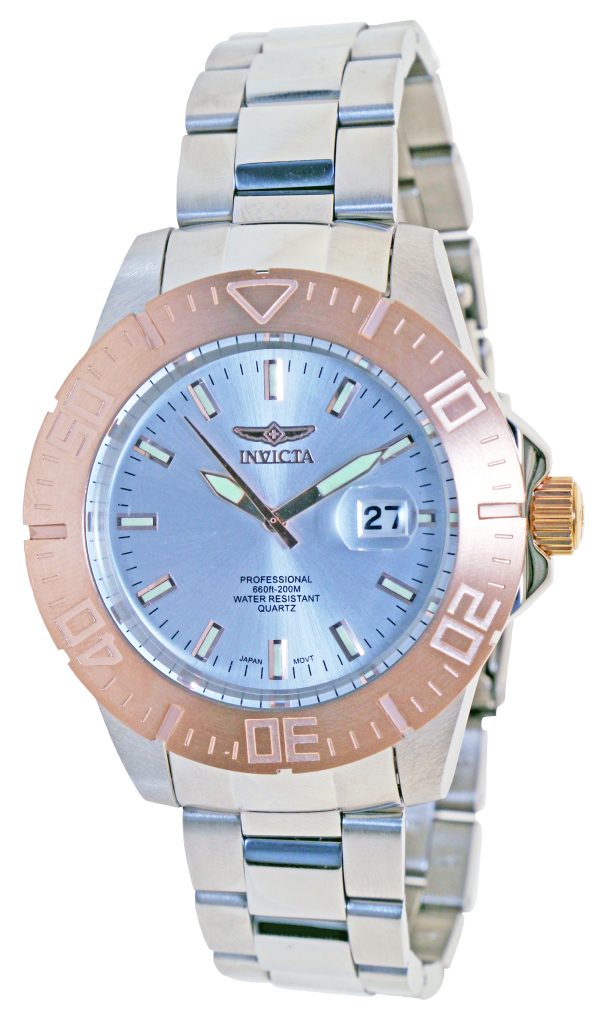 invicta herrklocka 14049 pro diver silverfärgad/stål ø44 mm