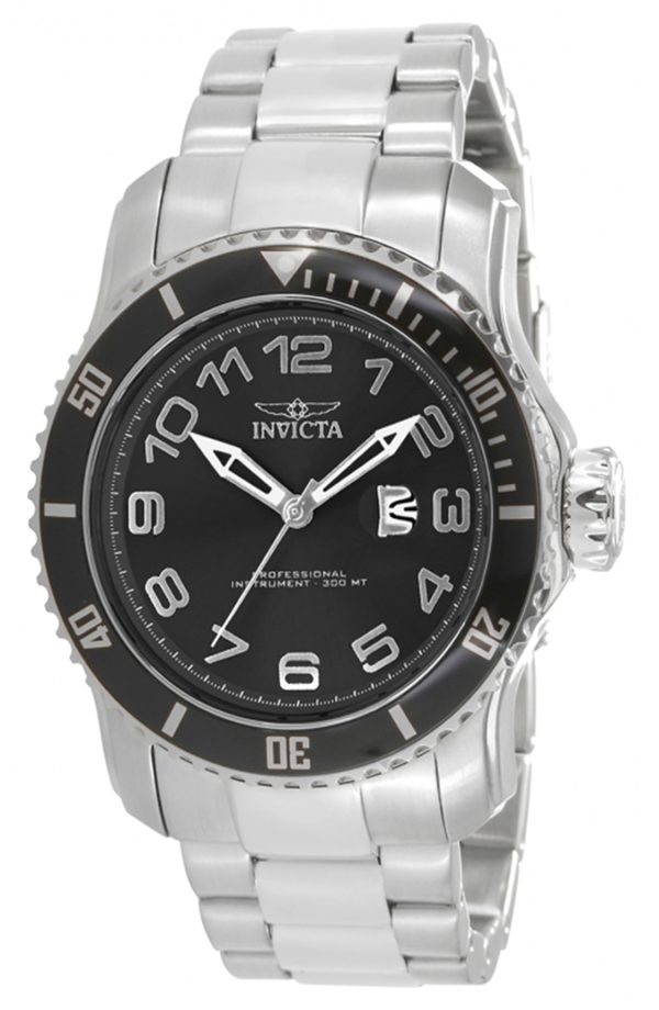 invicta herrklocka 15072 pro diver svart/stål ø48.8 mm