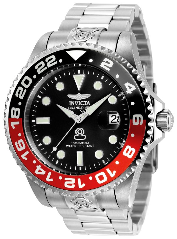 invicta herrklocka 21867 pro diver svart/stål ø47 mm