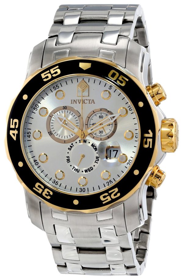 invicta herrklocka 80040 pro diver silverfärgad/stål ø48 mm