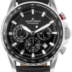 jacques lemans herrklocka 1-2099a liverpool svart/läder ø42 mm