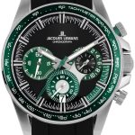jacques lemans herrklocka 1-2127c liverpool svart/gummi ø40 mm