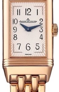 Jaeger LeCoultre Damklocka 3352120 Reverso Silverfärgad/18 karat