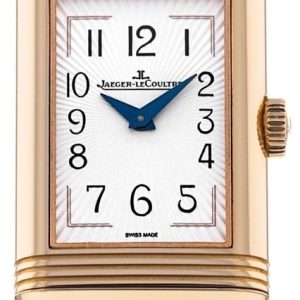 Jaeger LeCoultre Damklocka 3352420 Reverso Silverfärgad/Läder