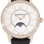 jaeger lecoultre damklocka 3572430 rendez-vous silverfärgad/läder