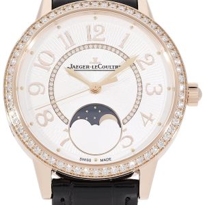 Jaeger LeCoultre Damklocka 3572430 Rendez-Vous Silverfärgad/Läder