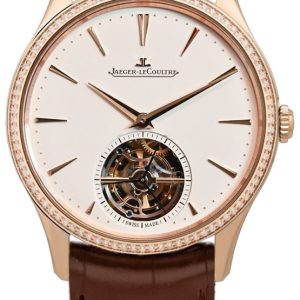 Jaeger LeCoultre Herrklocka 1682401 Master Ultra Thin Beige/Läder
