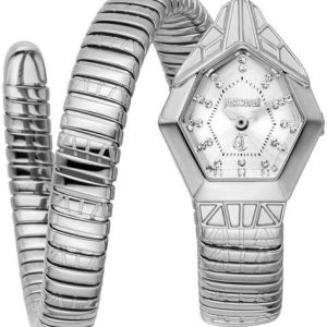 Just Cavalli Damklocka JC1L358M0015 Gemma Silverfärgad/Stål