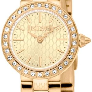 Just Cavalli Damklocka JC1L362M0055 Glam Chic Guld/Gulguldtonat stål