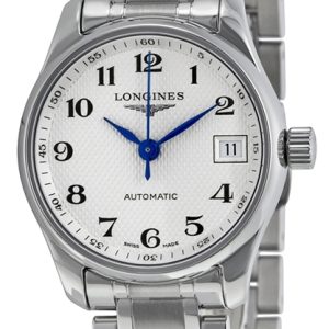 Longines Damklocka L2.128.4.78.6 Master Silverfärgad/Stål Ø25.5 mm